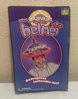 Casco Oficial Inflable Cráneo Juego Anfitrión Jugador Escandaloso Divertido Nuevo Foto 1 de 4