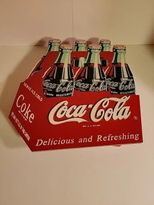 Coca Cola Six Pack Bottle Raised Letter Key Holder Box Key Hanger - Picture 1 of 11