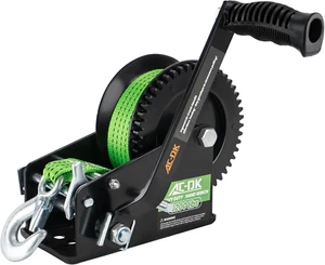 3200Lbs Heavy Duty Boat Trailer Winch with 32FT Strap，2-Way Ratchet 4:1/8:1 Gear - Picture 1 of 12