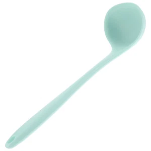 Silicone Soup Spoon Large Serving Spoon Ladle Spoon for Home Kitchen Restaurant - Picture 1 of 12