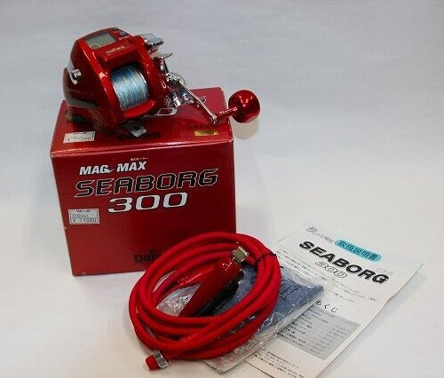 Daiwa MAG MAX SEABORG 300 RED RH Manias Round Knob Deep sea  