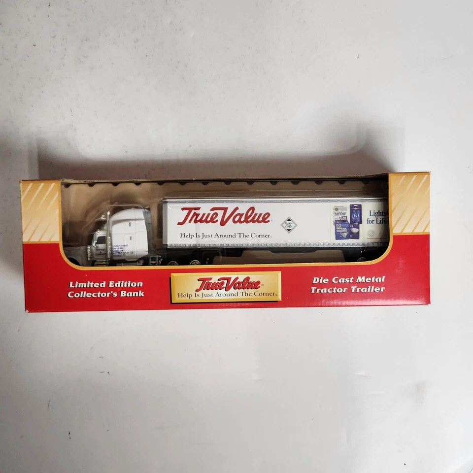 Liberty Classics True Value Tractor Trailer Bank 1 64