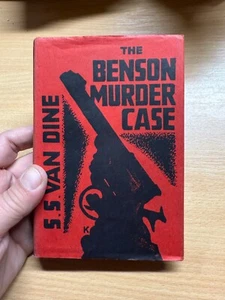 C1920S/30S "LE CAS DE MEURTRE BENSON" VAN DINE FICTION QUOTIDIEN HB LIVRE (P2) - Imagen 1 de 15