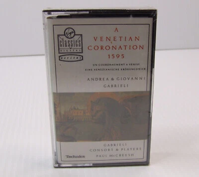 Andrea and Giovanni Gabrieli - A Venitian Coronation 1595 (Cassette) - Image 1 of 4