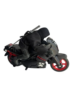 DE COLECCIÓN AÑOS 80 NINJA RIDER KARATE BICICLETA FRICCIÓN MOTOCICLETA FIGURA ABC JUGUETES ¡NUEVO! Foto 1 de 4