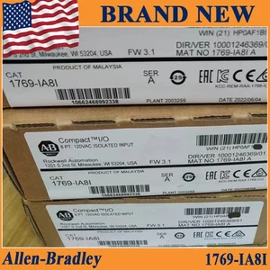 Nuevo NUEVO AB 1769-IA8I AB CompactLogix 120VAC Entrada aislada 1769IA8I - Imagen 1 de 11