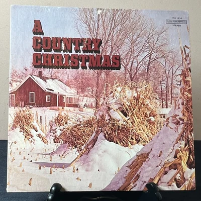A Country Christmas LP Album Burl Ives Tammy Wynette Marty Robbins Anita Bryant - Image 1 of 3