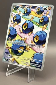 127/086 Roggenrola - SV White Flare - Illustration Rare NM Pokemon - Picture 1 of 2