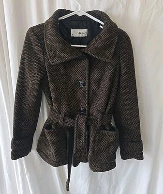 Chaqueta Abrigo Mujer Esprit Urban Informal de.corp Mezcla Lana Con Corbata Talla 36 (Talla S) Foto 1 de 4