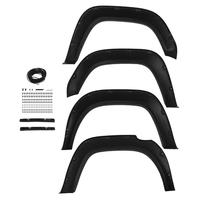 Juego de llamaradas de guardabarros estilo clásico para Toyota Tacoma 2016-2022 J-02RSA2009ABK Foto 1 de 4