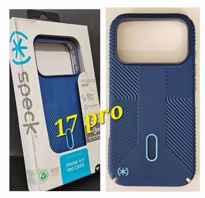 Speck - Funda Presidio2 Grip ClickLock para Apple iPhone 17 Pro - Deep Sea Foto 1 de 3