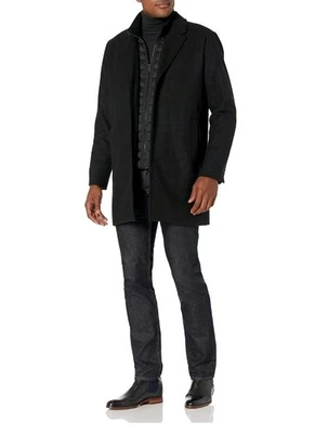 Dockers Men's Weston Wool Blend Coat - Size 3XL Color Black .................178 - Image 1 of 4