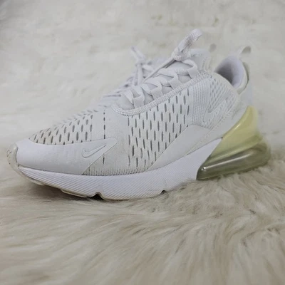 NIKE AIR MAX 270 White Athletic Shoes 943345-103 Youth Size US 7Y EUR 40 - Image 1 of 4