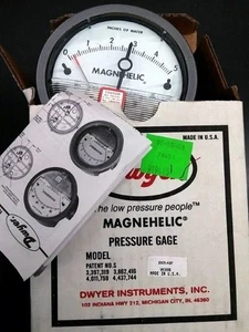 Dwyer Magnehelic 2005 Pressure Gauge, 0-5 Inches of Water, New In Box - Picture 1 of 1