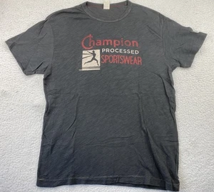 Champion Todd Snyder Mens T Shirt Large Gray Vintage Graphic Slim Made Canada - Picture 1 of 7