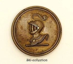 Button Comes, Helm Of Counties And Vicomtes. France, to The 1860. 28mm. Solid - Picture 1 of 3