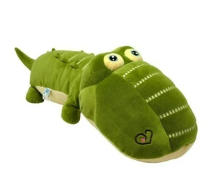 LISSI PUPPE Caimán Verde 14" Peluche Cocodrilo LKNU Peluche Suave - Imagen 1 de 6