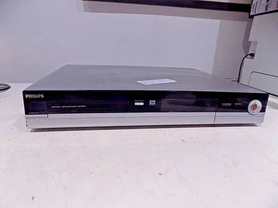 Philips DVDR3440H HDD DVD Player Recorder Silver FAULTY Sold as SPARES/PARTS - Image 1 of 4