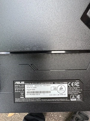 ASUS VG27A GAMING 27 INCH HDR GAMING MONITOR - Image 1 of 3