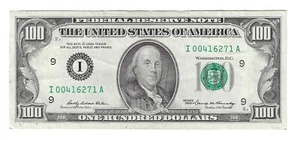 Series 1969 $100 Minneapolis Note LOT 138 - Picture 1 of 2