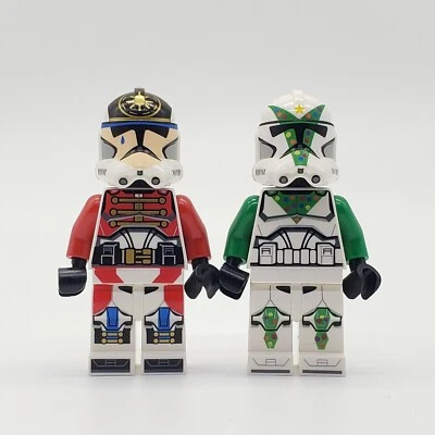 Grandpa Clone Customs Christmas 2024 Clone Trooper Minifigure Set GCC Lego Parts - Image 1 of 4