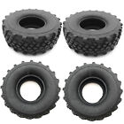 4Pack 1/16 RC Car Rubber Tires Tyres for WPL B-14 B16 B36 B24 Military Truck A