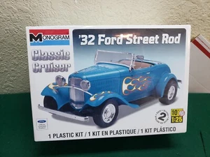 Monogram Classic Cruiser '32 Ford Street Rod Maßstab 1:24 Modellbausatz 85-0882 Neu in OVP - Bild 1 von 4