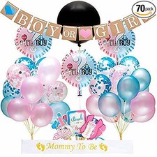 Gender Reveal Party Supplies For Sale Ebay