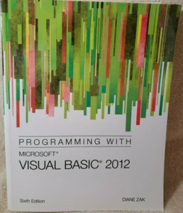 Programming with Microsoft® Visual Basic® 2012 by Diane Zak (2013, Paperback) - Picture 1 of 5
