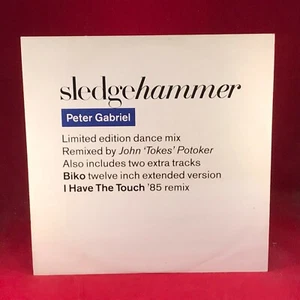 PETER GABRIEL Sledgehammer 1986 UK 12" Vinyl single Virgin record - Picture 1 of 3