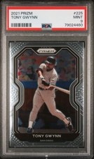 2021 Panini Prizm #225 Tony Gwynn Padres graded PSA 9 Mint Pop 1