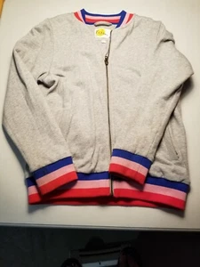 Boden girls Rainbow Disco zip sweatshirt jacket 11-12 Years - Picture 1 of 7