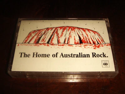 Ultra Rare "THE HOME OF AUSTRALIAN ROCK" 1987 CBS PROMO BRAND NEW CASSETTE TAPE - Image 1 of 4