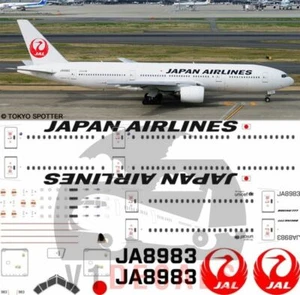 V1 Decals Boeing 777-200 JAL Japan Airline for 1/144 Minicraft Model Kit V1D0150 - Picture 1 of 8