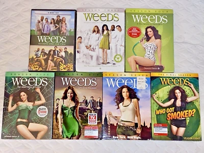 WEEDS COMPLETE SERIES, SEASONS 1-8, DVD, MARY-LOUISE PARKER, NEW & SEALED  Foto 1 de 4
