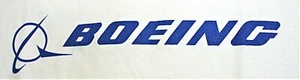 Offizielles Boeing Aerospace Classic Jet blau & weiß T-Shirt neu XL - Bild 1 von 3