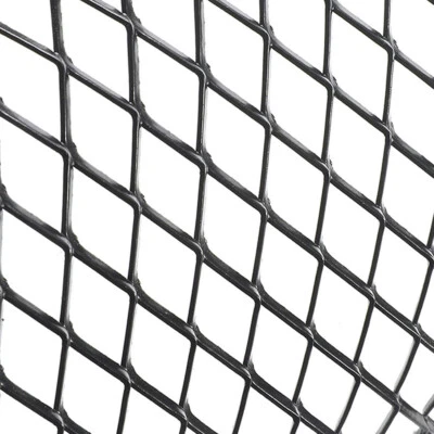 40"x13" Aluminium Car Body Bumper Hood Vent Radiator Grille Rhombus Mesh Grill - Image 1 of 4