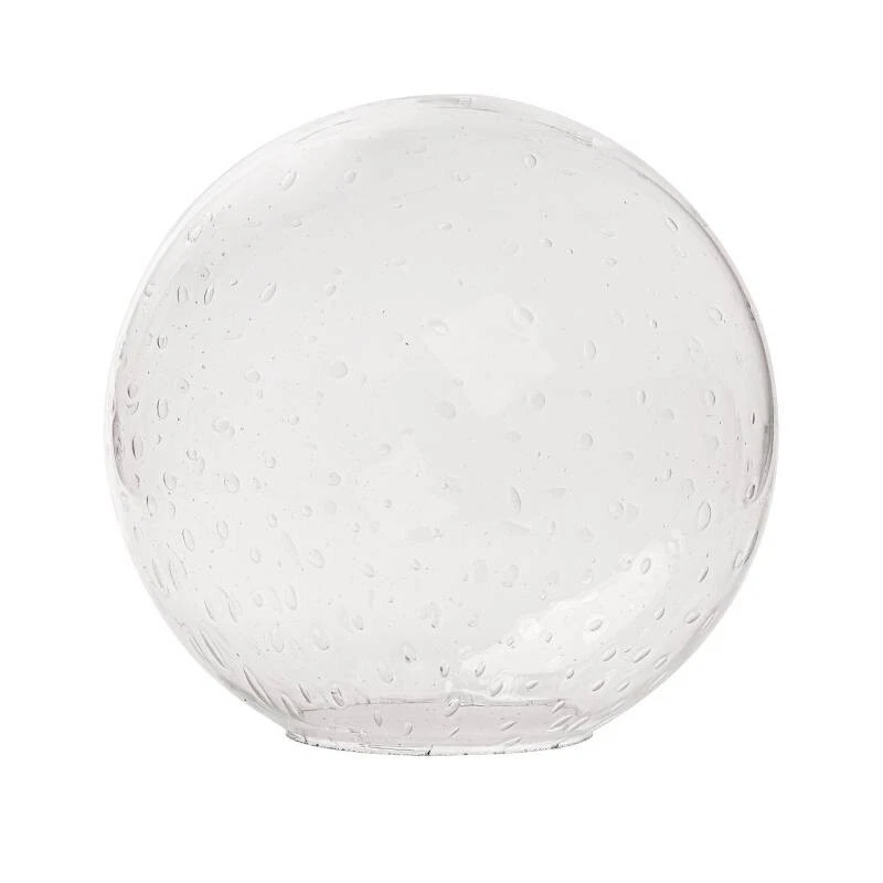 Lampenschirm Kugelglas Ersatzglas 4518 Lampenglas Klarglas Luftblasen Ø250/110mm - Bild 1 von 1