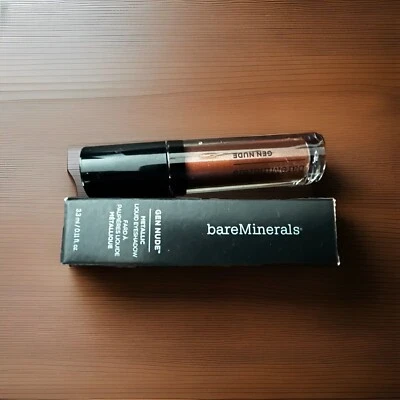 Bareminerals Gen Nude Metallic Liquid Eyeshadow *Fire Agate*  0.11oz/3.3ml New - Image 1 of 2