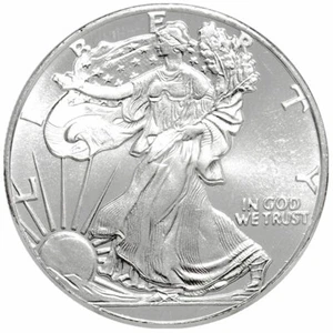 (1) 1/10 Ounce .999 Pure Silver BU Round ☆ Walking Liberty Type ☆ Free Shipping - Picture 1 of 2