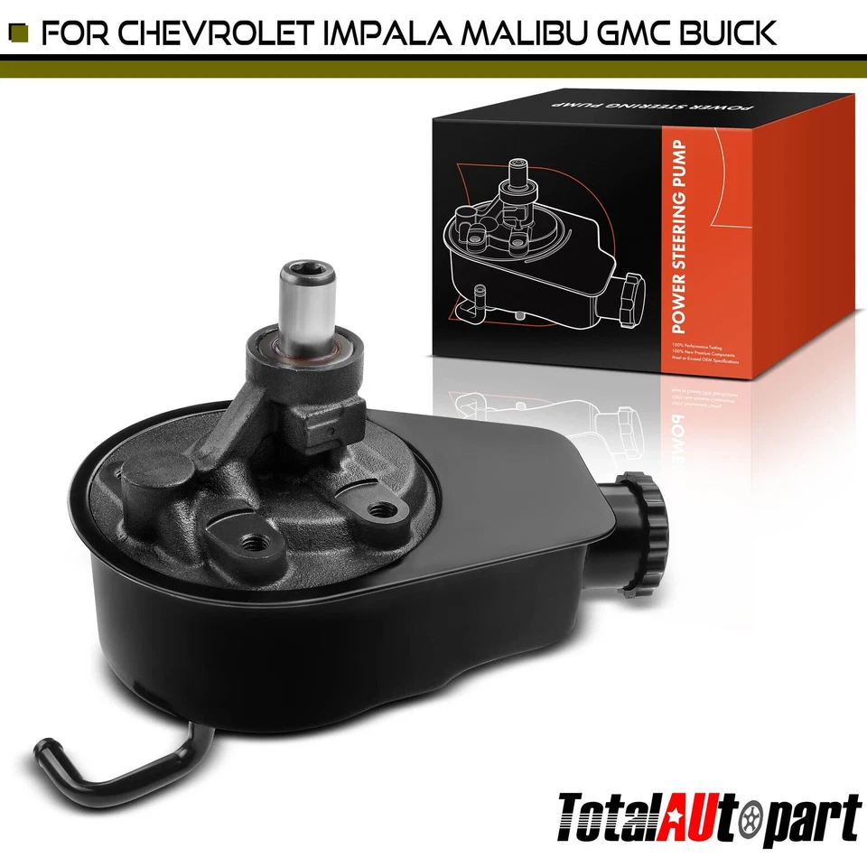 Bomba de dirección asistida con depósito para Chevy C10 Impala Malibu GMC Buick Pontiac Foto 1 de 4