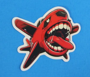 War Fighting Planes Helicopters & Weapons Sticker 2.25" x 2.5" (AU) - Picture 1 of 2