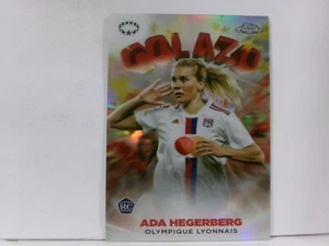 2022-23 Topps Chrome UEFA Women's Champions League Golazo Ada Hegerberg #G-4 - Picture 1 of 2