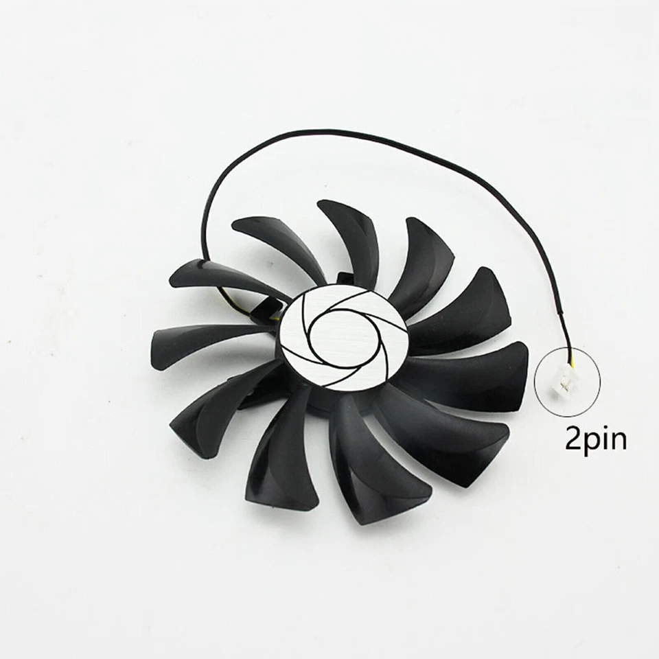 HA9010H12F-Z Graphics Fan GPU Cooler Fan for MSI RX560 GTX1050/1050ti AERO ITX - Image 1 of 4