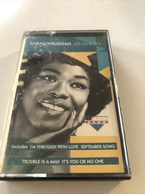 Sarah Vaughan The Divine One Cassette CDMC 1082 - Image 1 of 3