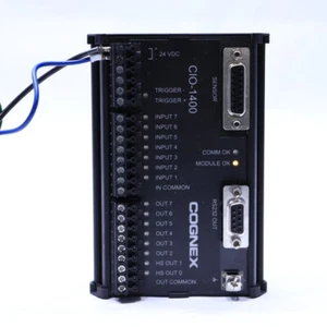 * COGNEX CIO-1400 P/N 800-8012-2R I/O EXPANSION MODULE 24VDC *WARRANTY* - Picture 1 of 4
