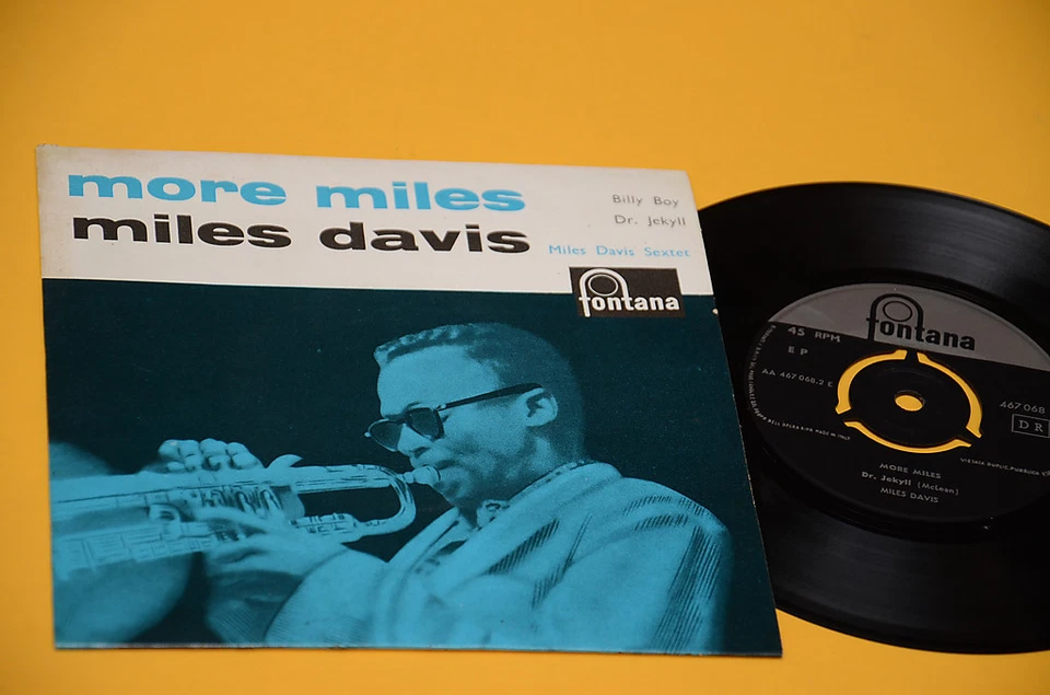 Miles Davis 7 " EP More Miles Top Jazz 1° St Orig Italy '60 EX Top Rare - Image 1 of 1