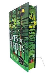 In The Lives of Puppets by T J Klune Hand Signed Waterstones 1st Edition HB - Picture 1 of 15