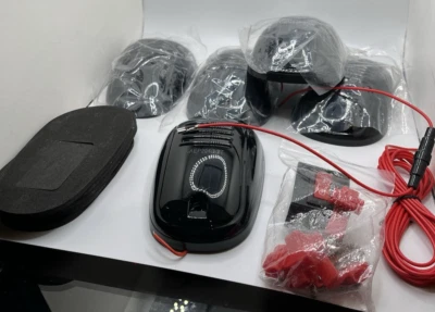 Luces LED 6000K amarillas de cabina de techo con lente ahumada 5 piezas para Chevy Silverado 1500 Foto 1 de 4