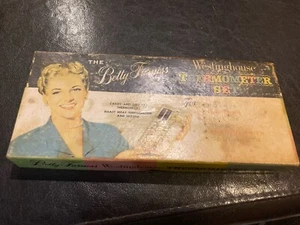 Vintage 1950's Betty Furness Westinghouse Thermometer Set Candy & Meat - Picture 1 of 4
